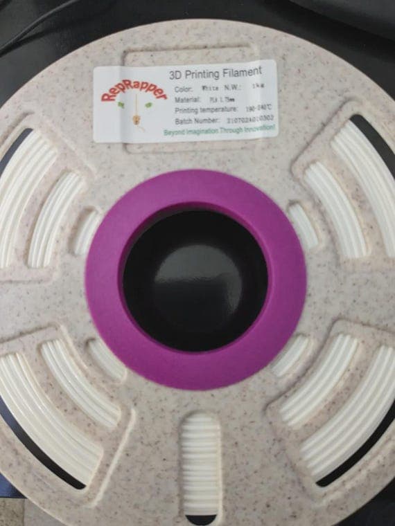3D Printer Spool Adapter, Smooth Filament Guide (Printable Model) thumbnail 2