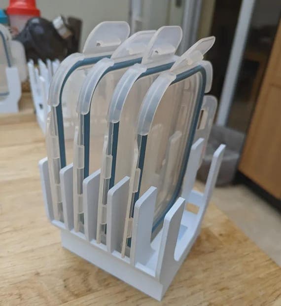 Tupperware Lid Organizer: Kitchen Storage Solution (Small & Large Sizes) thumbnail 3