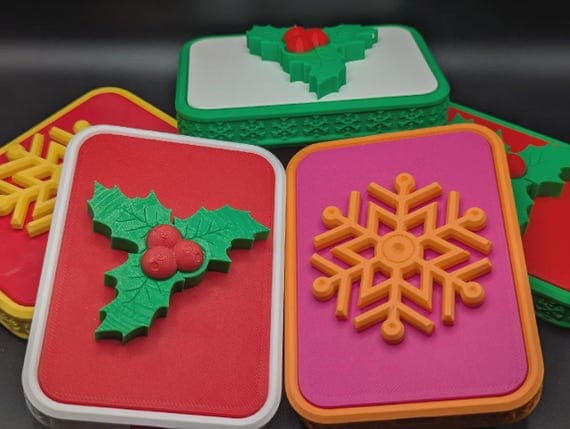 Mechanical Puzzle Gift Box STL thumbnail 12