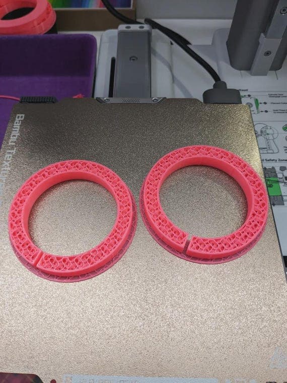 3D Printer Spool Adapter, Smooth Filament Guide (Printable Model) thumbnail 4