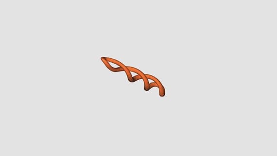 Spiral Hair Stick: Elegant Hair Pin Accessory thumbnail 6