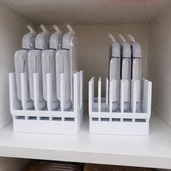 Tupperware Lid Organizer: Kitchen Storage Solution (Small & Large Sizes) — 3D printable STL file