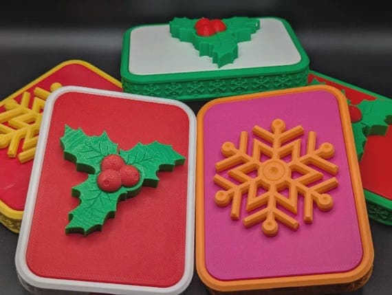 Mechanical Puzzle Box: Interactive Locking Gift Card Holder (3D Printed) thumbnail 11