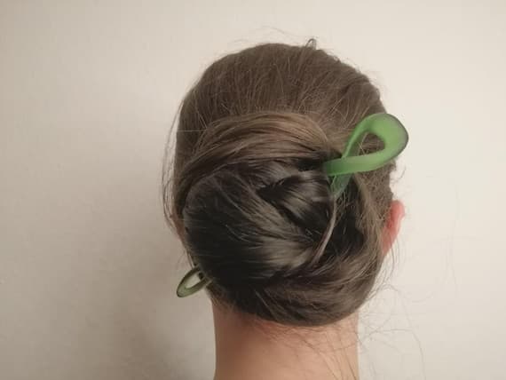 Spiral Hair Stick: Elegant Hair Pin Accessory thumbnail 5